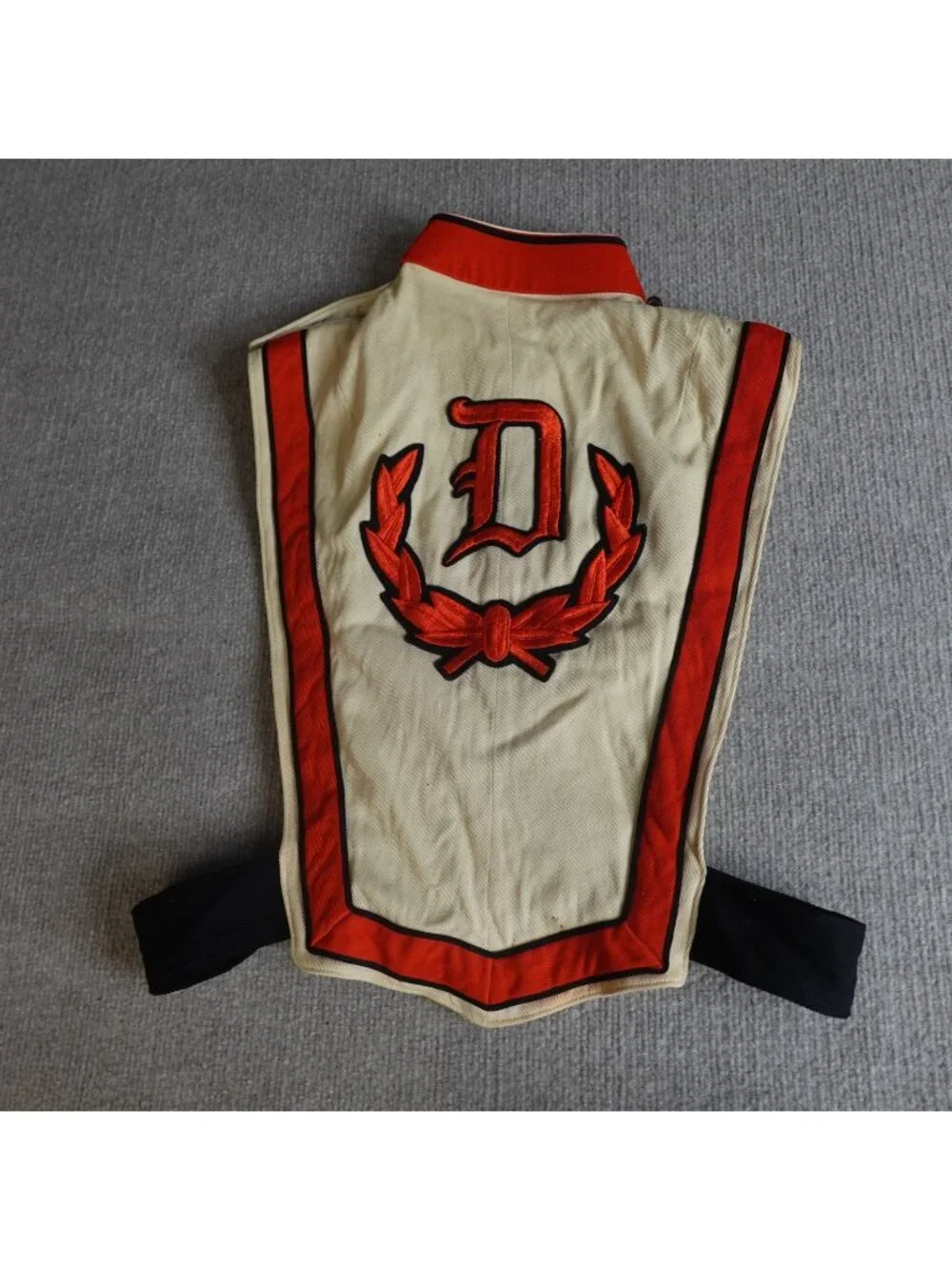 Marching Band Vest  XS Beige Dunbar Vintage Ostwald 70s